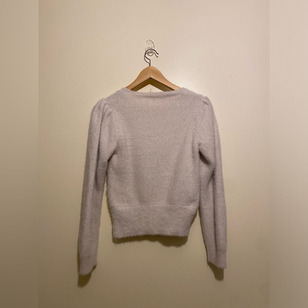 Astr Soft Cream Crew Neck Sweater. Size S - Picture 2 of 6